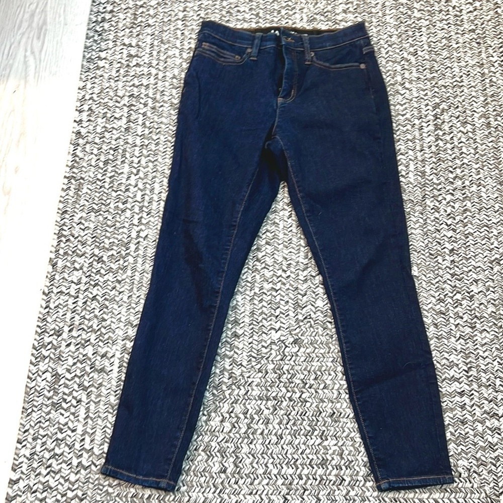 Lands End,Women's 360 Stretch High Rise Tapered Jeans,Excellent Condition Size 4 - Picture 2 of 7